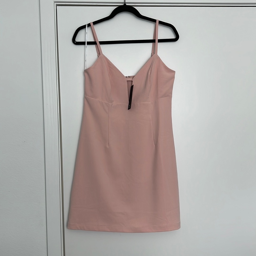Lulus pink mini dress